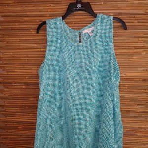 Sheer Flowy Sleveless Shell